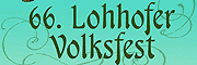 66. Lohhofer Volksfest 2017 vom 02.06.-11.06.2017 – Bunt und gmiatlich